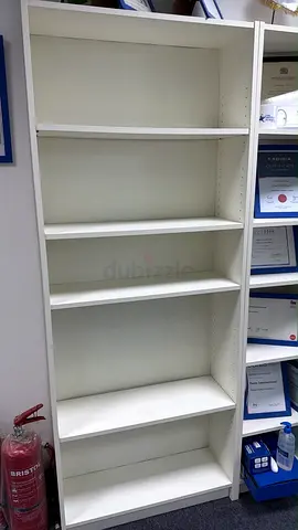 White Ikea Bookcase