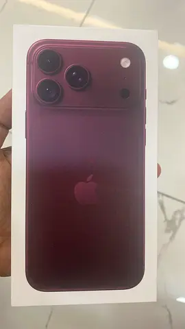 Brand New & Sealed
iPhone 18 Pro Max 256GB
Burgundy Color
Original Box & Invoice
Never Used