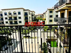 Furnished 1 BR | Large Balcony | Community view