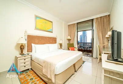 Skyline View 1BR | Balcony Hotel Apartment | Dubai