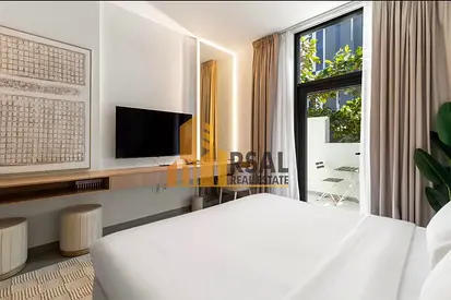 Hotel type Furnished Studio | Balcony & Garden view
