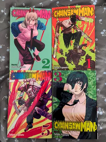 Chainsaw Man mangas, volume 1,2,3,5  for sale