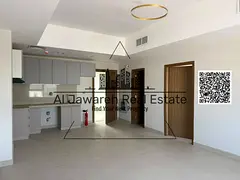 One bedroom, living room, open-plan kitchen, and parking; first-time occupancy (Kentia).