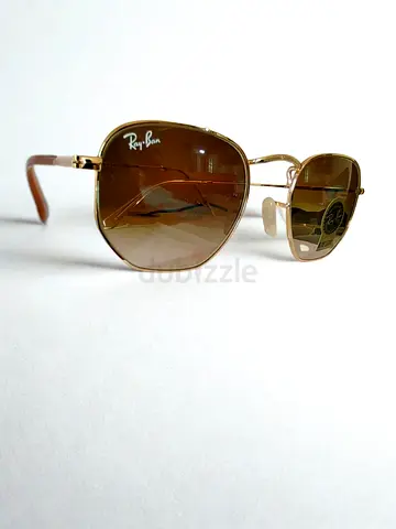 Ray-Ban women's gold frame brown gradient sunglasses - good condition