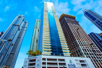 Spacious 1BR | Unfurnished | Prime Dubai Marina Location