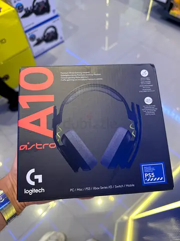 Logitech Astro A10 Wired Gaming Headset (PS5/PC Compatible) - Boxed