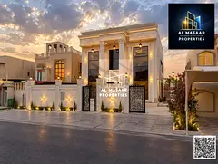 Classic two-story villa with a rooftop terrace, located on Sheikh Ammar Street near Nesto Market and