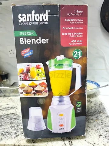 Sanford SF6842BR 650W Blender with Grinder - 1.6L (Boxed)