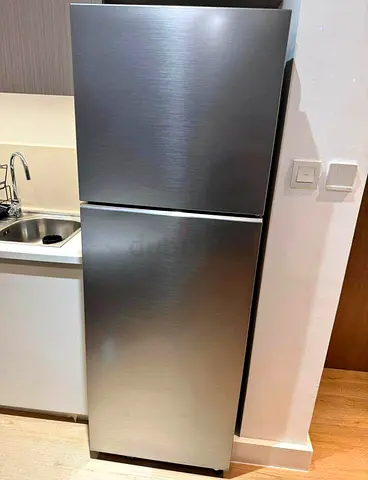 Samsung new model fridge double door freezer smart inverter 420 liters.