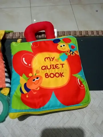 Soft Fabric Baby Book "My Quiet Book" - Good Condition