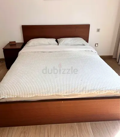 Ikea King size bed with mattress available in perfect condition