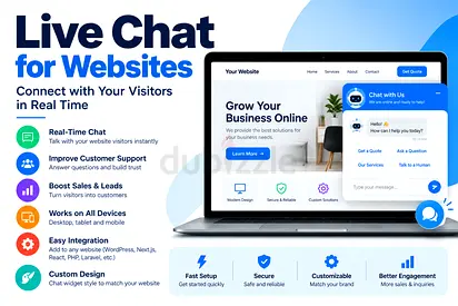 Live Chat Integration for Websites | Customer Support Chatbot