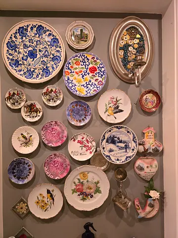Vintage Decorative Plate Gallery Wall Decor