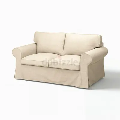 EKTORP 2-seat sofa, Kilanda light beige