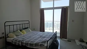 Furnished Studio | Skyz by Danube | Pool & Courtyard Views