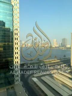 Short Office Ad Commercial office in Al Majaz 3, Sharjah. 4 payments, free maintenance and outdoor p
