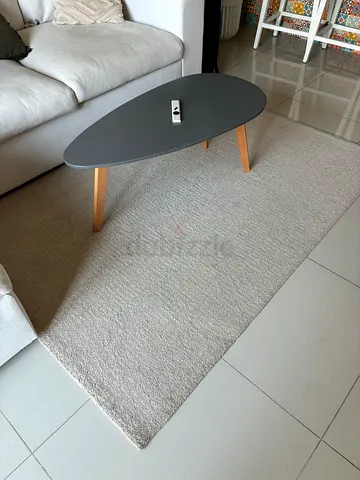 IKEA LANGSTED carpet – 133x195 cm (4'4" x 6'5") – beige