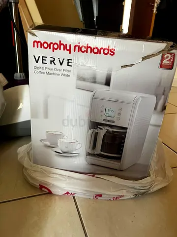 Morphy Richards Verve Digital Pour Over Coffee Machine - White (Like New)