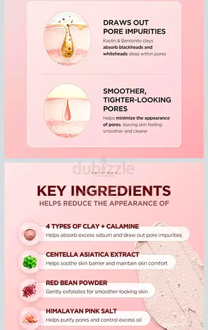 Korean Clay Stick Mask for clear skin and clean pores. Very effective product. (Stock Available)