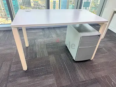 OFFICE TABLE WITH DRAWER IN BULK PIECES(120x65x75h cm)