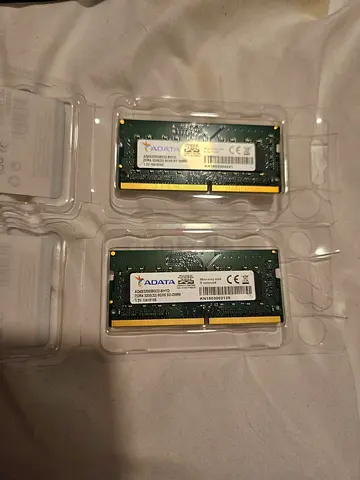Pair of RAM Sticks ADATA 8GB DDR4 SODIMM Laptop RAM modules (2 x 8GB)