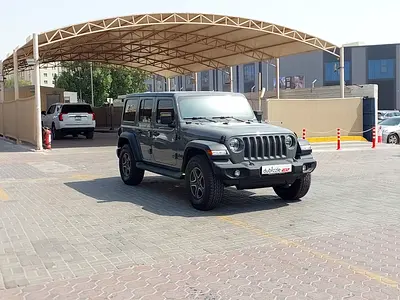 AED 1976/month | 2023 Jeep Wrangler Unlimited Sport | GCC Specs | Ref#529178