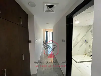 استوديو ثاني ساكن اكساء ممتاز واطلالة مفتوحة مع باركن و جيم ومسبح مجانا مع خزائن بالحائط