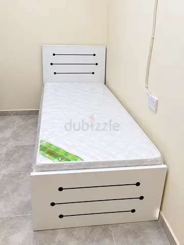 Brand new wood Bed including mattress available