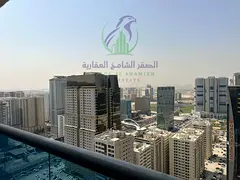Two bedroom apartment for annual rent in Al Mamzar with free parking spacious layout modern finishin