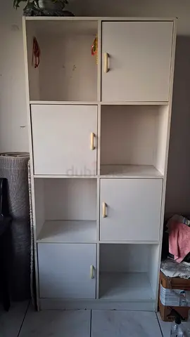 Open cupboard