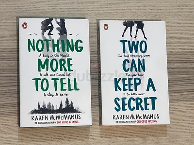 Nothing More to Tell & Two Can Keep a Secret — Karen M. McManus (2 Paperback Books)