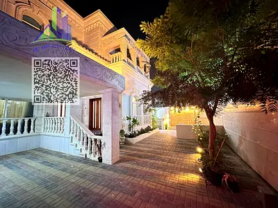 فيلا للبيع مع الاثاث و الكهرباء والمياه-تشطيب vip-موقع مميز -الروضه 1-شارع الرياض وقريب من مخرج دبي