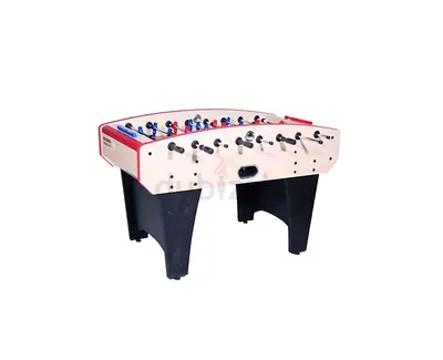Premium Knock-Down Wooden Football Table with Steel Rods - Brand New