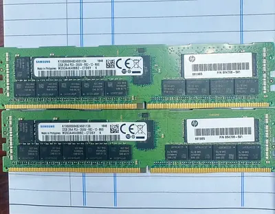 32GB DDR4 Server RAM Modules Samsung / HP