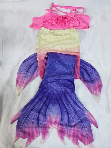 Mermaid Costume, Swimwear for Girl