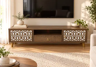 Modern TV Stand & TV Cabinet – 180cm Entertainment Unit