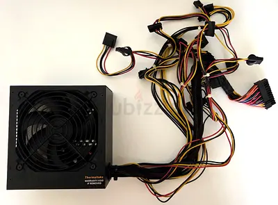 Thermaltake - 650W Power Supply Unit (PSU) - Non modular.