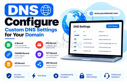 DNS Configuration Expert | Domain DNS Setup, A, CNAME, MX, TXT & Nameservers