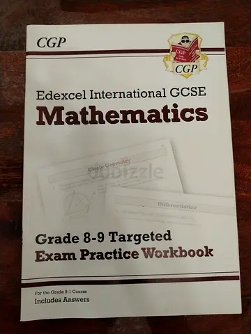 CGP Edexcel International GCSE Mathematics Grade 8-9 Targeted Exam Practice Workbook