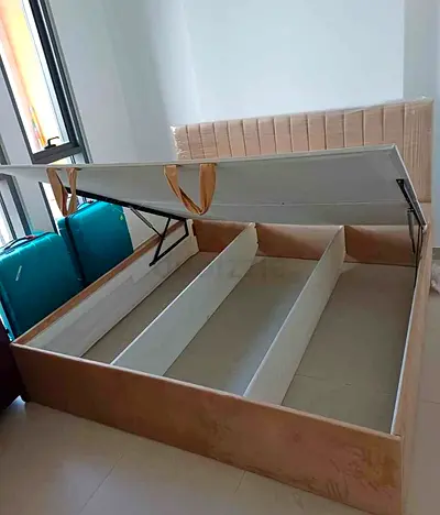 Brand New Hydraulic Storage King Bed Frame