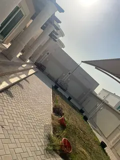 Best Corner Villa for Rent in Al Falaj Al Riffa Suburb Sharjah Two Floors with 5 Master Rooms 3 Majl