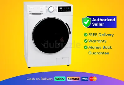 Panasonic 9kg Front Loading Washing Machine (W Brand New | 1 Year Warranty | FREE Delivery | AJM7862