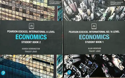 Pearson Edexcel International A Level Economics Student Book 1 & 2 (Set)