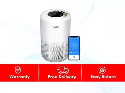 Levoit Core 200S Smart Air Purifier | HEPA Filter | Wi-Fi App Control | Delivery | Warranty