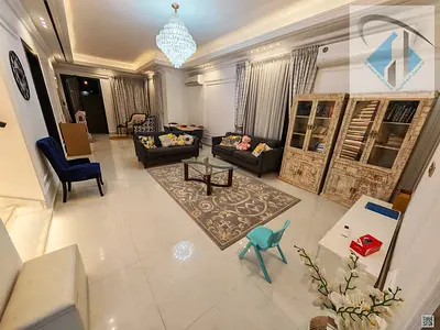 فيلا مفروشة للإيجار  5 غرف خزائن حائط  رووف 115,000 درهم سنويًا
