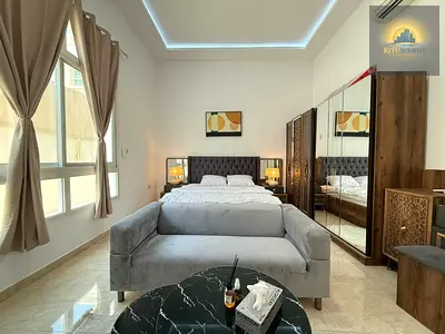 Luxury Fully Furnished Studio Monthly | Proper Sep Kitchen Sep Washroom Prime Location Riyadh City