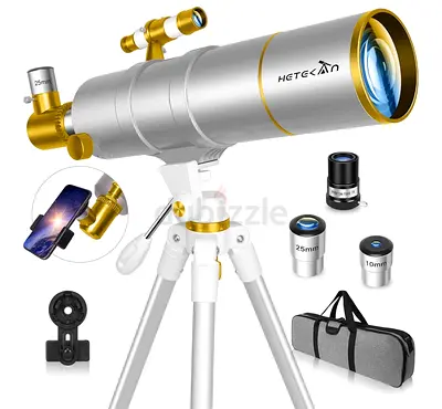 90mm aperture 550mm refractor telescope