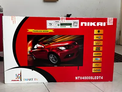 Nikai 40" Smart LED TV NTV4000SLEDT4 - Boxed, Used