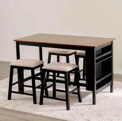 Dining Table + 4 Stools | Very Good Condition