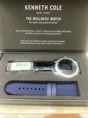 Kenneth Cole Wellness Smartwatch with Extra Strap - Unused in Box